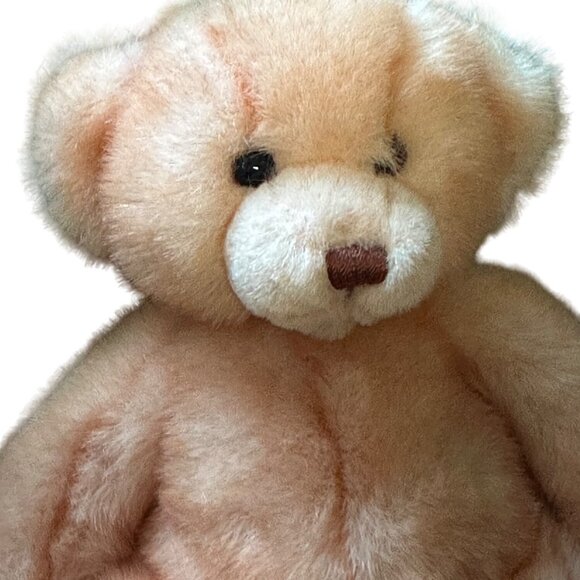 Vtg A & A Plush “Orange Sherbet” Bear 12" - Picture 2 of 7